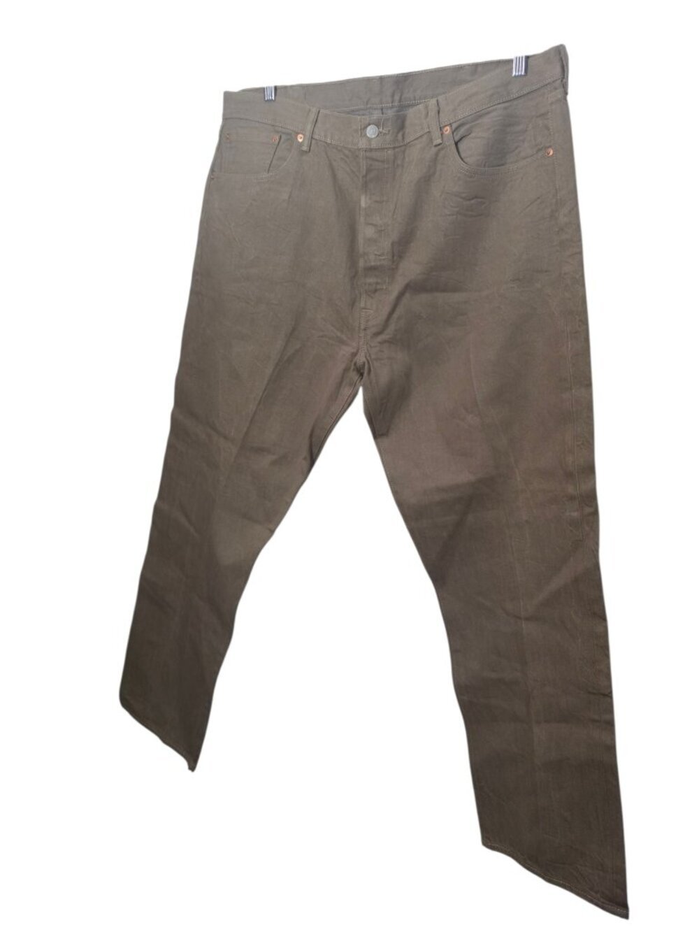 Levi's 501XX Original Fit Brown Mens Jeans Sz 42 X 32